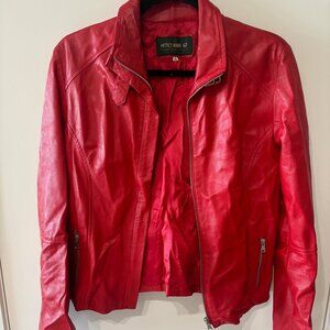 Vintage Leather Coat Mitici Ann 60